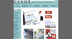 Desktop Screenshot of canhr.org